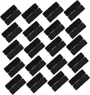 DOITOOL Double Sided Heavy Duty Adhesive Tapes Corner Nylon Hook and Loop Strips for Carpet Wall and Floor Mounting Easy Peel Stick Application Residue Bonding