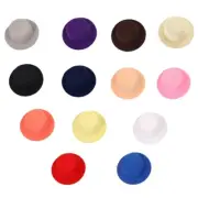 Fascinators Hat Base Gasket DIY Colrful Pillbox Hat Percher Headwear