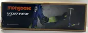 Mongoose Vortex F2 Folding Scooter 100 mm Blue Green NIB