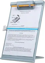 xinyee A4 Reading Holder Desktop Document Holder with Adjustable Clip Document Reading Stand for Office/School/Home