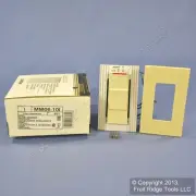 Leviton Ivory Monet Slide Dimmer Switch 600W Incandescent MNI06-10I