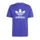 Adidas Trefoil T-Shirt [IR7982 男 短袖 上衣 T恤 運動 經典 三葉草 基本款 藍紫