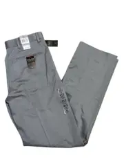 New! DOCKERS Never-Iron Essential Khaki Pants Mens 30X32 Gray NWT