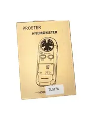 Proster PST-TL017 Handheld Anemometer Wind Speed Temperature NEEDS BATTERY (S-8)