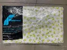NIP Fieldcrest Perfection Percale Floral Double Fitted Sheet Buttercup Lace 3800