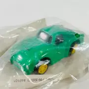 1999 Checkers Classic Pull Back Toy Car Green Plastic SEALED