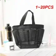 1~20PCS Mesh Shower Caddy Portable for College Dorm Large Bathroom Tote Bag with