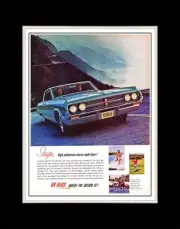 1964 Oldsmobile Starfire High Adventure Starts Right Here 2 - Matted to 11x14