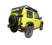 FOR 2019-2021 Suzuki Jimny JB Trunk Rack Ladder Rear Ladder Luggage Climb Ladder