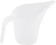 Plastic Measuring Cup Handmade Long Large Funnel Pitcher Transparent Making Tip Baking Tools for Home Restaurant