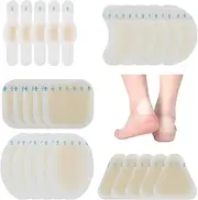 25Pack Blister Band Aid, Invisible Blister Hydrocolloid Bandages, Bandaids, Suitable For Long Distance Walking Heel Protection Products