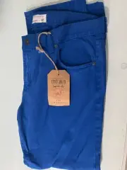 Marc Ecko Cut Men's Slim Fit Straight Stretch Blue Jeans Size 38x30