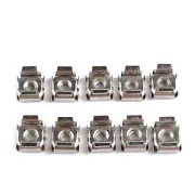 10pcs M5 Mounting Screws& Cage Nuts For Server Network AV Rackmount Equipment