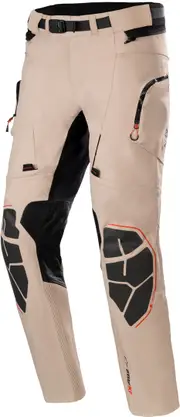 Alpinestars AMT-10 R Drystar® XF waterproof Motorcycle Textile Pants, brown, Size 2XL for Men