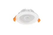 CLA LIGHTING Motion 10W 5000K LED Downlight Kit with PIR Sensor - 120mm White