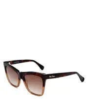 Max Mara Logo2 Butterfly Sunglasses, 55mm