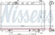 Radiator-S, GAS, Eng Code: QR25DE, Natural Nissens fits 05-06 Nissan Altima (for: Nissan)
