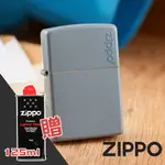 ZIPPO 水泥灰色防風打火機 49452ZL【OUTLET商品】 LOGO 瑕疵 實際狀況詢問確認後再下單