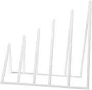 MINAOLULUS Desktop Magazine Rack Multi Pocket File Organizer for Books Documents Records Elegant Design for Home Office Classroom High Stability Capacity Storage