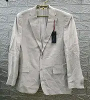 New Tommy Hilfiger Moder Fit 2 Button Sport Blazer Grey Size 44 Long