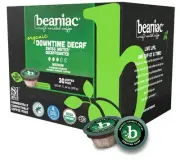 Organic Downtime Decaf Swiss Water Decaffeinated, Medium Roast, Single Serve ...