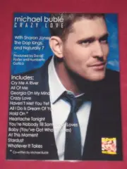 MICHAEL BUBLE - CRAZY LOVE - LAMINATED PROMO POSTER