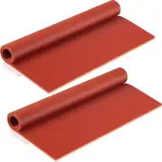 2 Pcs Silicone Rubber Sheet Flexible High Temp Gasket Material Sheet High Temper