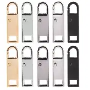 10 Pcs Zip Fixer Detachable Zipper Pull The Tote Bag Suitcases Man