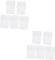 STOBOK 2sets Model Display Boxes Figurine Collection Display Box Hobby Trinket Show Case Sturdy 5pcs*2