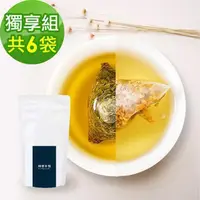 在飛比找PChome24h購物優惠-順便幸福-黃金蕎麥茶+桂花烏龍茶各10包/袋，共6袋(蕎麥 