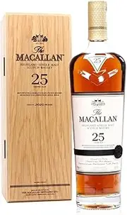 Macallan 25yo 700ml annual 2021 release in timber box