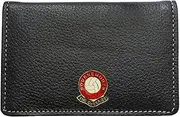 Bournemouth Football Club Leather Card Holder Wallet, Black
