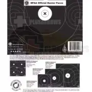 Maple Leaf IFAA/NFAA Hunter Round Archery Target Set