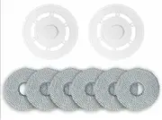 Robot Vacuum, Mop Cloth, Stand, Compatible for Deebot T20 Omni / T20 Max Spare Parts, Accessory Replacement(8PCS)