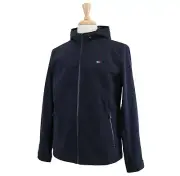 Tommy Hilfiger Men's Hooded Jacket Water Resistant, Light Soft Shell MSRP $195