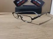 NIKE FLEXON 5557 001 BLACK EYEGLASSES GLASSES METAL FRAMES YOUTH KIDS 47-15-130