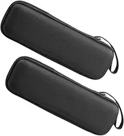 SUPVOX 2 Pcs Eva Microphone Carrying Bag Portable Shockproof Storage Case for Handheld Mic for Karaoke and Live Performances Multi Functional Organizer for Accessories and Cables