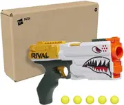 NERF Rival Kronos-Style 2 White XVIII-500 Blaster-Ages 14+ Toy Gun Fire Play Fight
