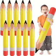 10Pcs Inflatable Pencil Balloons Decoration Giant Inflatable Pencil For Party`
