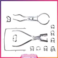 在飛比找蝦皮購物優惠-12pcs Dental Rubber Dam Kit Cl