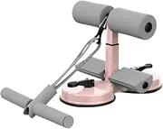 Height Adjustable Sit Up Bar, Floor Stand, Core Exercises, Abdominal Assist Device, for Home, Men,