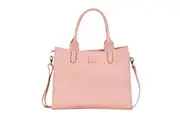 Leatherkart Timeless Genuine Leather Tote Bag - Peach