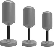 XWPBBFFC Metal Anal Plug Buttplug Aluminum Heavy Anal Ball Anal Dilator Vagina Tightening Training Anus Expansion Stimulator Erotic Sex Toys for Couples Women Men(Size:M)