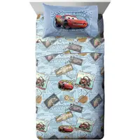 在飛比找蝦皮購物優惠-👍正版空運👍美國迪士尼 閃電麥坤 CARS 床組 床包 枕頭