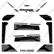 Fits Polaris Ranger 900 EFI XP White Lightning Decal Kit UTV - Custom Grey!