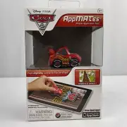 Disney / Pixar Cars Cars 2 Lightning McQueen AppMates Plastic Car NEW NIB