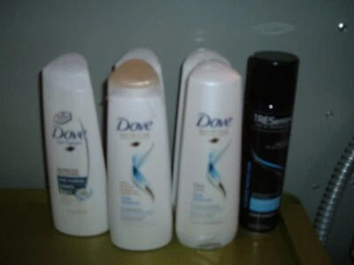 New Dove Moisture Shampoo Conditioner & Tresemme Climate Protection Hair Spray