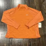REI Co-op Active Pursuits Insulate Pullover Shirt Women’s 3XL Orange Poly NEW