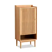 MIUZ 5 Layer Solid Oak Shoe Storage Cabinet Organiser