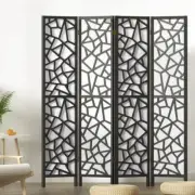 Lightweight Room Divider Foldable Panels Screen Privacy Stand Portable Partition